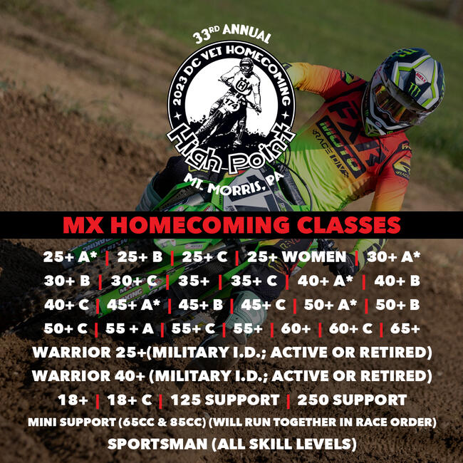 MX Homecoming Classes